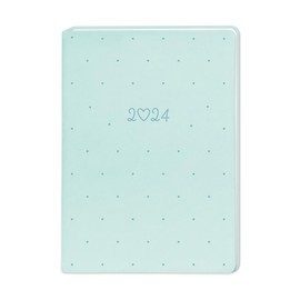 Terminplaner Lederlook 2024 Mint: Terminplaner Lederlook A6