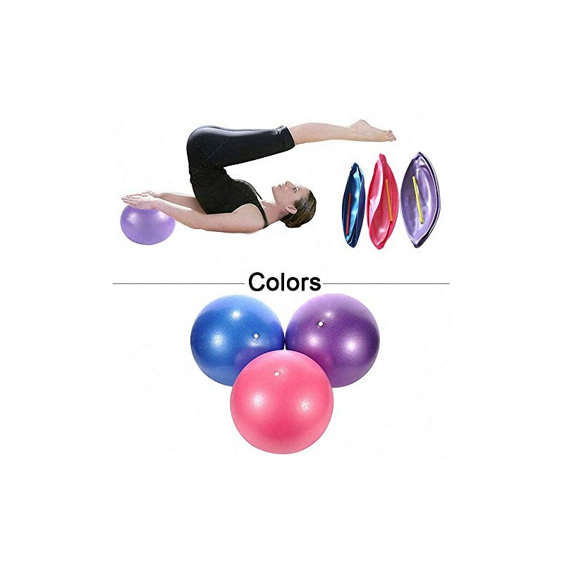 MoldFun Mini Exercise Balls with Air Pump - 3 Pack