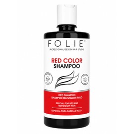 Shampoo Matizador Rojo 300ml Cabello Rojo, Naranja Folie Profesional                                                                                  