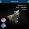 DANFORTH - Yorkshire Terrier Figurine - Handcrafted Pewter Dog Figurine