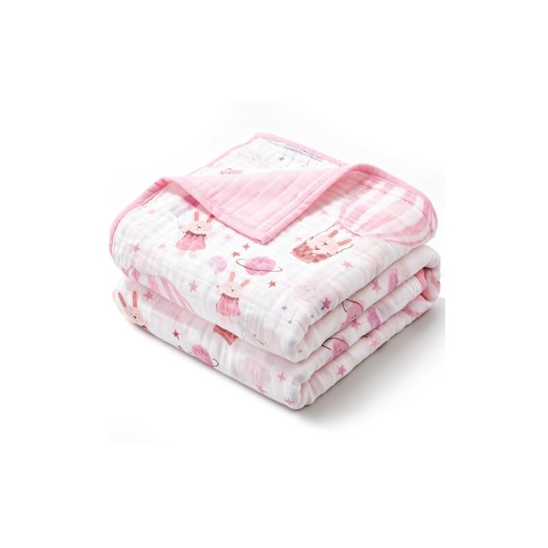 CIVARUA - Mantas de muselina para niños y niñas, manta