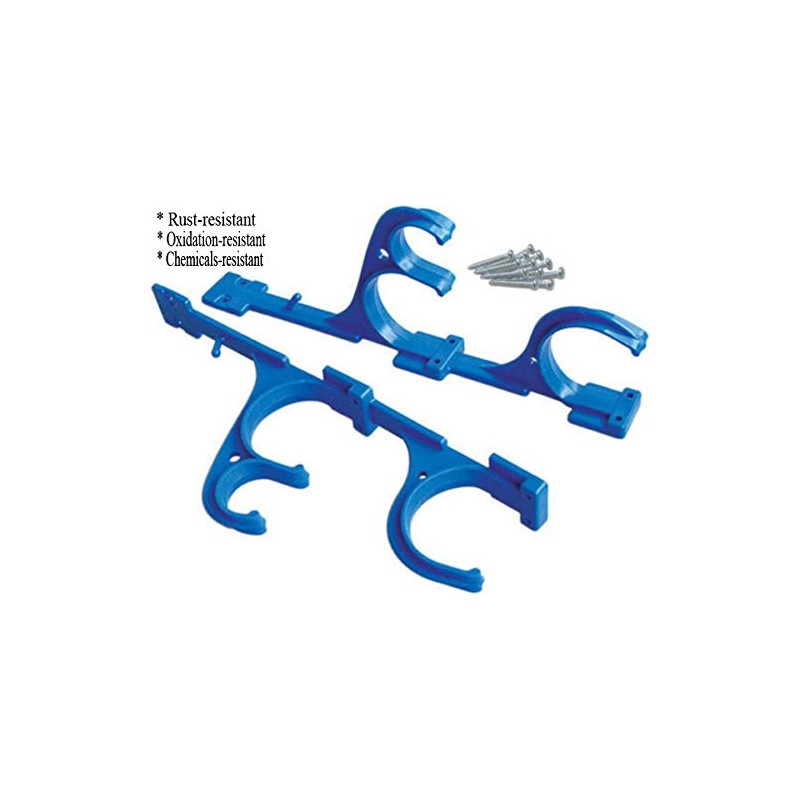 ATIE Pool Rust-resistant, Oxidation-resistant, Chemical-resistant Pool Pole Hanger/Hook/Holder for Pool