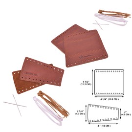 OXPANG Handmade Leather Motorcycle Handlebar Grips Cover/Brake Clutch Sleeve (Brown, Handlebar Cover +Brake Clutch Covers)