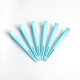 MOLOPPO Blue-6 Pack Hair Sectioning Clips for Women, Alligator Hair Clips for Styling & Salon Use, Durable Tools with Strong Grip for Salon & Home