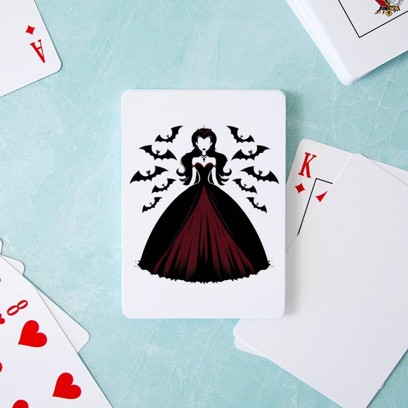 CafePress Vampire Queen Standard Size Playing Cards