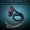 Keenso Handlebar Control Switch Handlebar Mount ON/OFF Control Switch Motorcycle