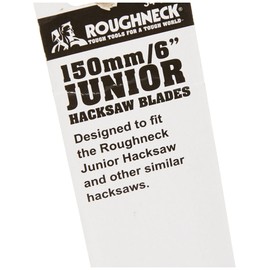 Roughneck ROU34360 Junior Hacksaw Blades ,black- 10 Pack 150mm/6"