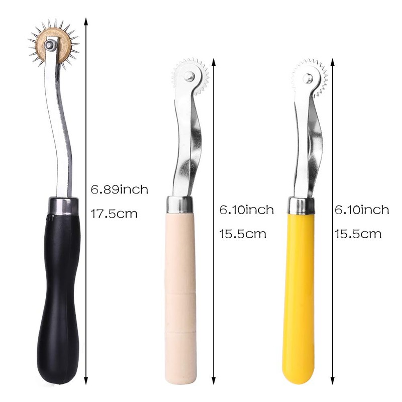 LUNARM 3 Pcs Tracing Wheel Sewing Tool, Needle Point Tracing