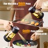 PARACITY Oil Dipenser Bottle with Silicone Bottom, 2 in 1