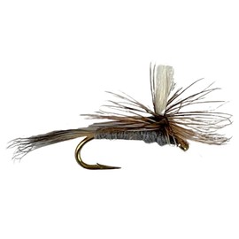 Feeder Creek Flies for Fly Fishing Parachute Adams Dry Flies | Trout Flies | Fly Fishing Assortment | 12pc Fly Fishing Flies (Size 12), Varies, Grey