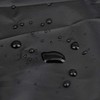 X AUTOHAUX M Black Motorcycle Half Cover Outdoor Waterproof Rain