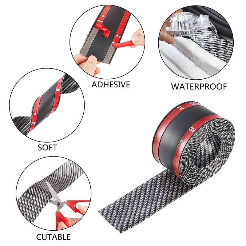 EOHMAK Automotive Door Entry Guard Car Door Sill Protector Anti-Collision