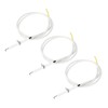 PATIKIL 3Pcs Ceramic Spark Electrode Igniter with Wire Lead Replacement