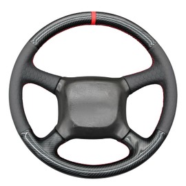 MEWANT Steering Wheel Cover Compatible with (Chevy) Silverado 1500/2500/3500 1999-2002 / Astro/Blazer/C/K 1500 Series/Kodiak/S-10 S10 / Suburban/Tahoe 1998-2002
