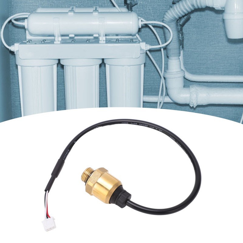 Pressure Transducer PC Copper Lightweight Anti Shock 11.8in Electric Pressure