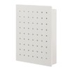 King Jim Harpeggy Storage Box with Perforated Board Medium White
