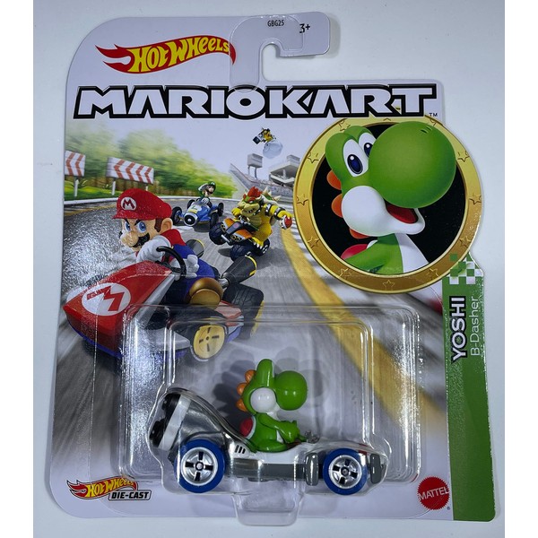 Hot Wheels - Mario Kart - Yoshi B-Dasher - 2023