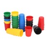Stacking Cups Card Games Toy Early Educational Training Colorful Interactive