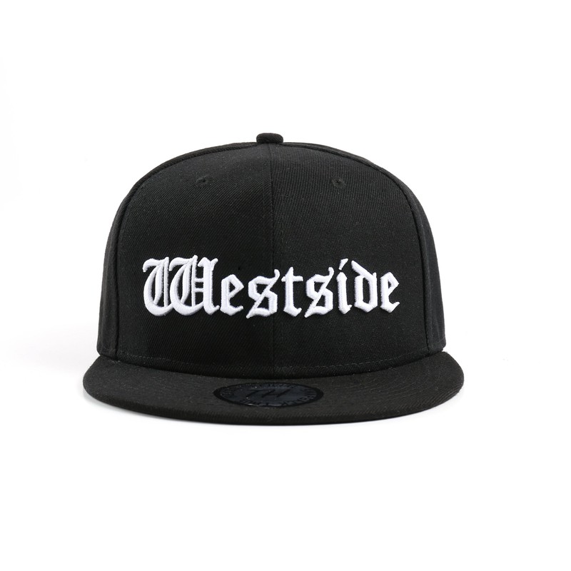 True Heads Westside Black Snapback Baseball Cap