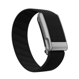 Bands Fit Whoop 5.0 and MG Compatible SuperKnit Replacement Wrist Band | Precious Metal | Ultra-Soft | High Performance, Premium Quality, Comfortable, Breathable & Durable (Black)