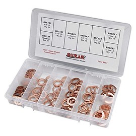 SUR&R Auto Parts Copper ASSORT Washer KIT