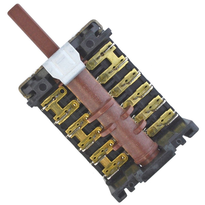 SPARES2GO 5 Position Function Grill Selector Switch for Beko Oven