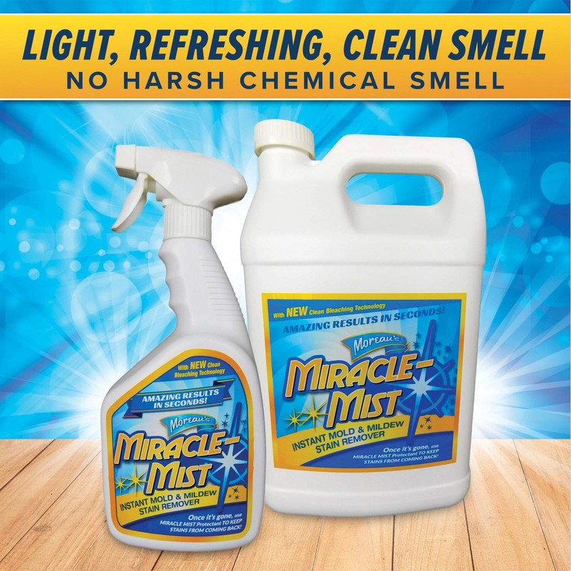 MiracleMist MMIC-4 Instant Mold and Mildew Stain Remover (32-Ounce Spray