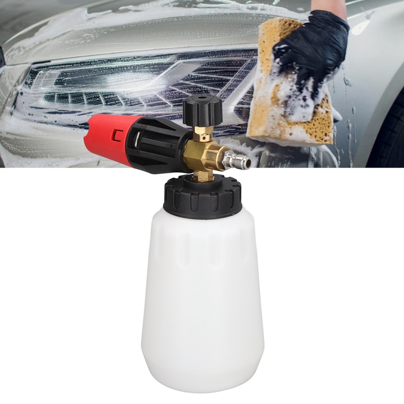 Pressure Washer Foam Cannon Wide Neck Adjustable Nozzle Foam Gun