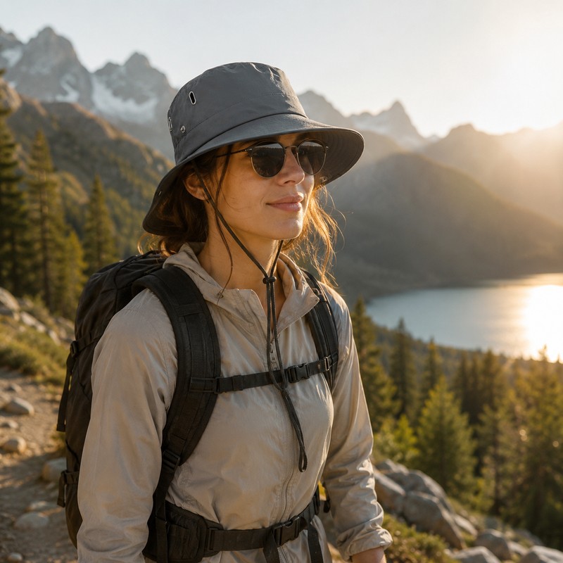 Waterproof Sun Hat for Outdoor Adventures – Wide Brim Breathable