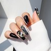 Gold Rabbit Handmade Nail Tips - Long Point / 골드
