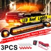dreamrefit 3x Smoke Cab Roof Running Amber LED Light For