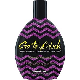 Supre Tan Go To Black - Intense Tanning Formula for Deep, Lasting Results - Dark Maximiser 350ml