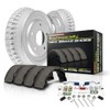 Power Stop Brake Drums and Brake Shoes Kit For 2003-2008