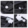 Slakerbe Front Left Window Regulator with Motor, 82471-D3011 82471-D3010 Power