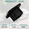 Trailer Hitch Cover American Flag Square 2 Inch Receiver Tube