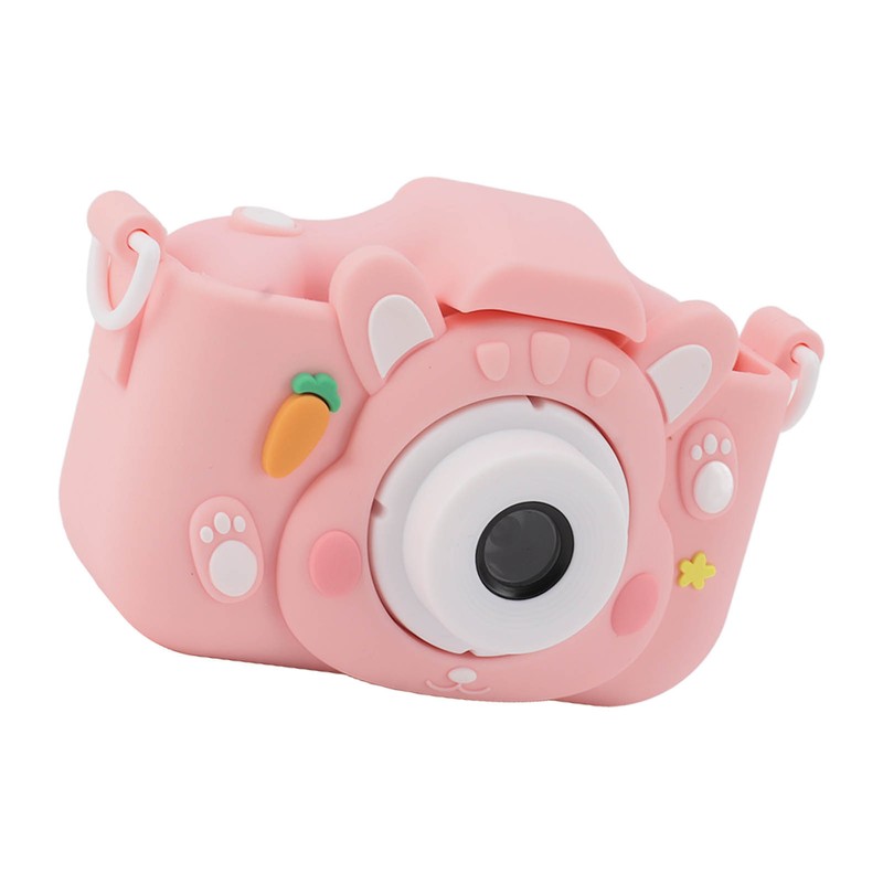 Kids Digital Camera with 32G Card Front Rear Lens 1080P