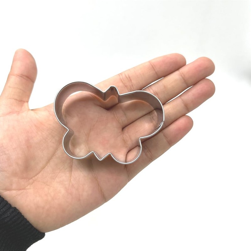 LILIAO Mini Butterfly Cookie Cutter, 2.7 x 1.8 inch, Stainless
