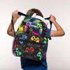 Ewozet Abstract Gamepad Schoolbag Cool Video Gamers Backpack For School