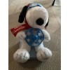 Dandee Peanuts Pilot Snoopy Christmas Animated Light Up Musical Plush