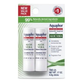 Aquaphor Lip Naturals-aloe Blister Dual Pack - 0.34oz 2pzs