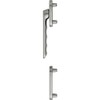 HOPPE LUXEMBOURG Balcony Door Handle Half Fitting Flat Exterior Stainless