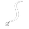 B. BRILLIANT Sterling Silver D Alphabet Letter Name Script Initial