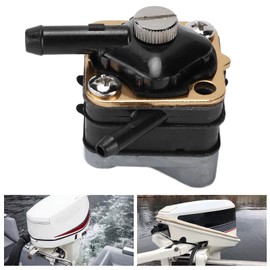 Outboard Fuel Pump, Metal Engine Fuel Pump Replacement for Evinrude 6HP 8HP 9.9HP 15HP 1981-1992 397839 391638 395091 397274