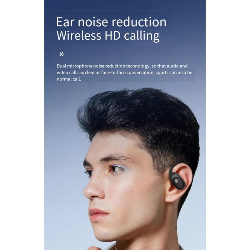 Fahgaer Air Conduction Earphone Hanging Ear Wireless Headset Bluetooth 5.3