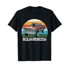 Retro Squarebody Truck Vintage Classic Square Body Pickup T-Shirt