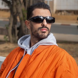 VIEWBETTER Polarized Fit Over Glasses Sunglasses for Men UV Protection Wrap Around Snap On Shades for Driving/Fishing/Hiking