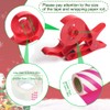 HTHL Wrapping Paper Cutter, 1 Pair Tabletop Gift Wrapping Tool,