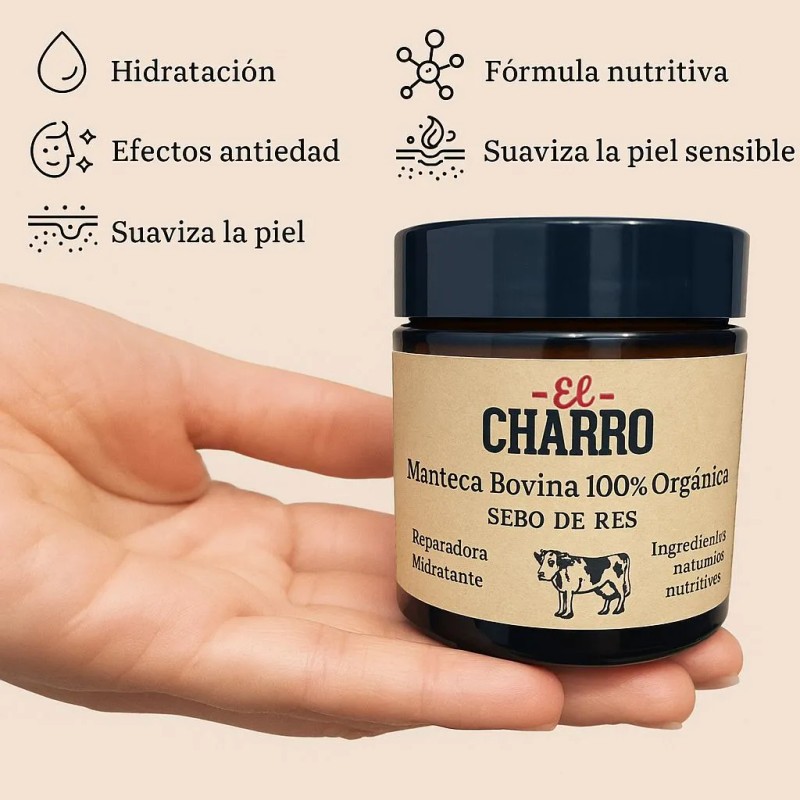 Crema Sebo De Bovino Con Miel Y Vitaminas 100 Grs.