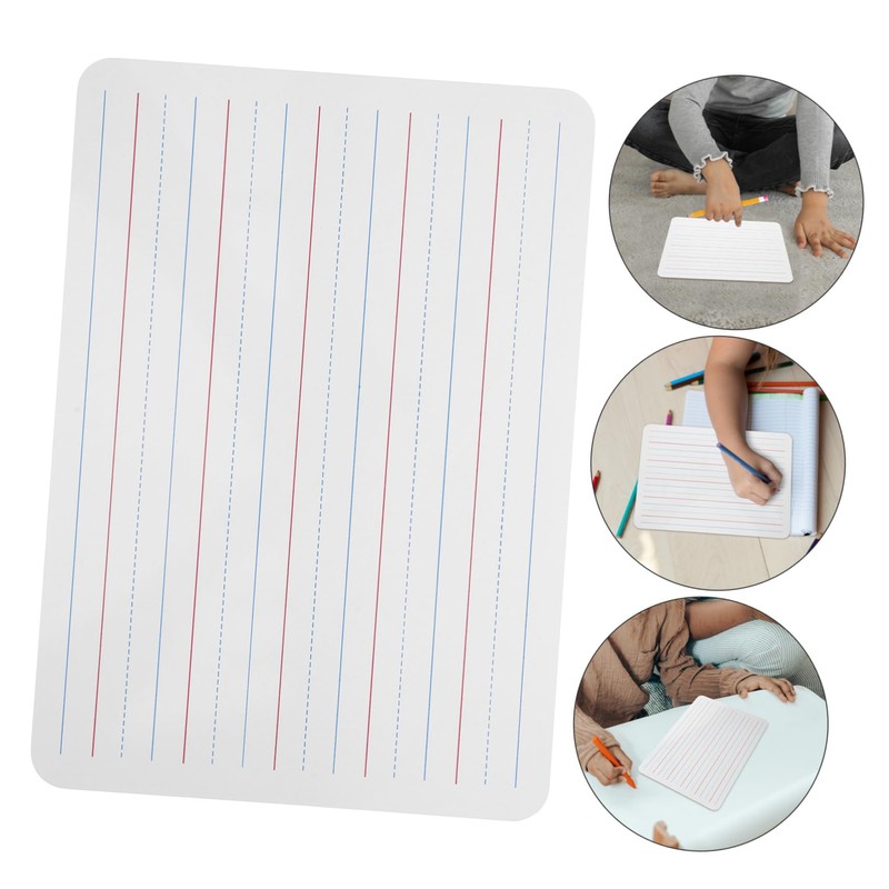 Operitacx Dry Erase Board with Lined for Kids Dry Erasable