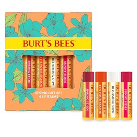 Burt's Bees set de regalo, Granada, Coco y pera, sandía, y mandarina, 4x4.25gr